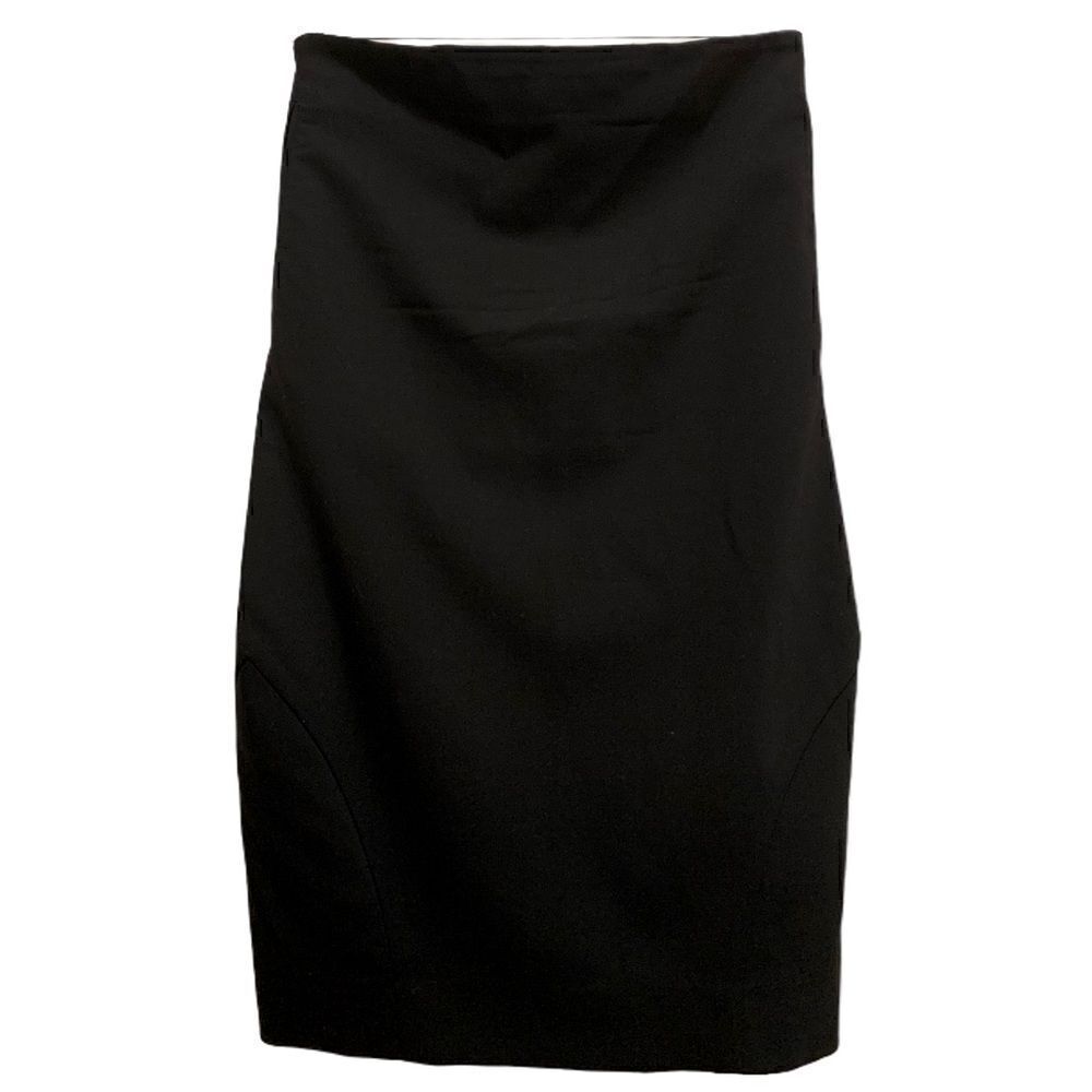 ❤️SOLD❤️GIVENCHY Paris Knee Length Black Pencil Skirt Size: EU 38